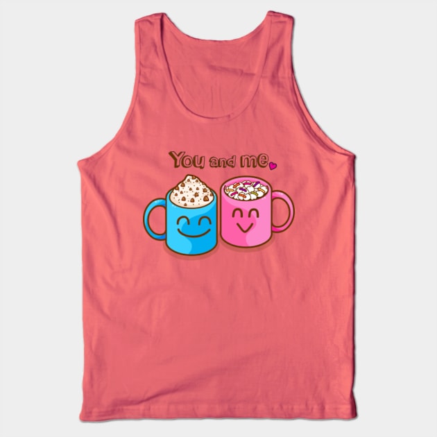 You and me Tank Top by Plushism